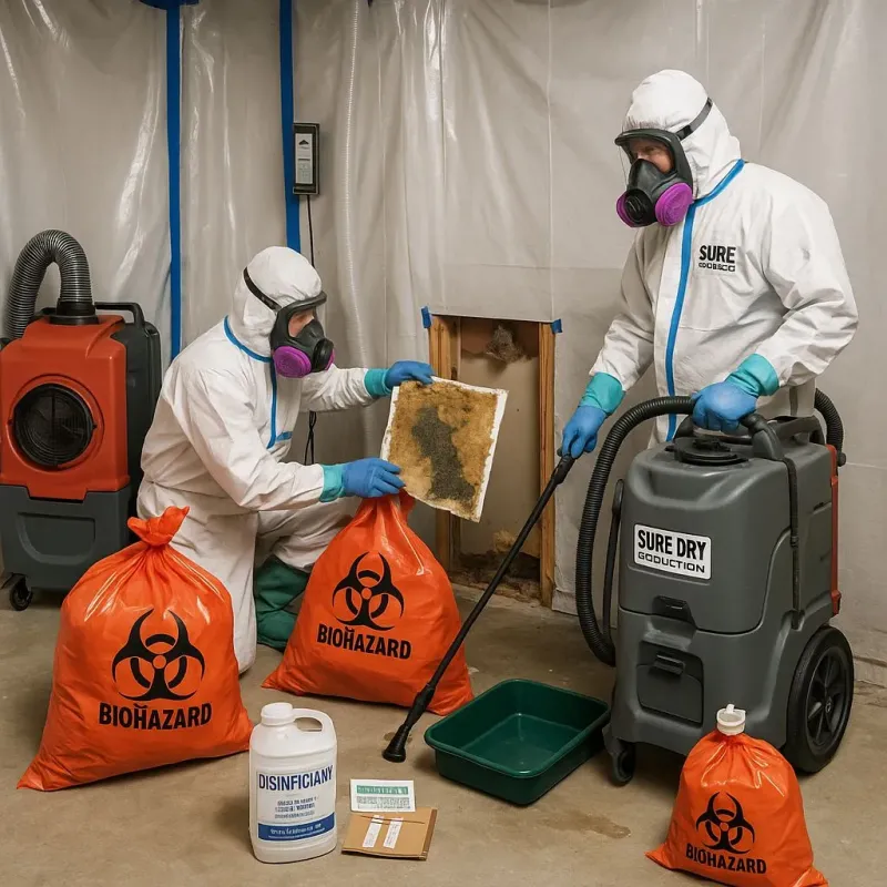 Contaminated Water Handling Protocols process in Enumclaw, WA
